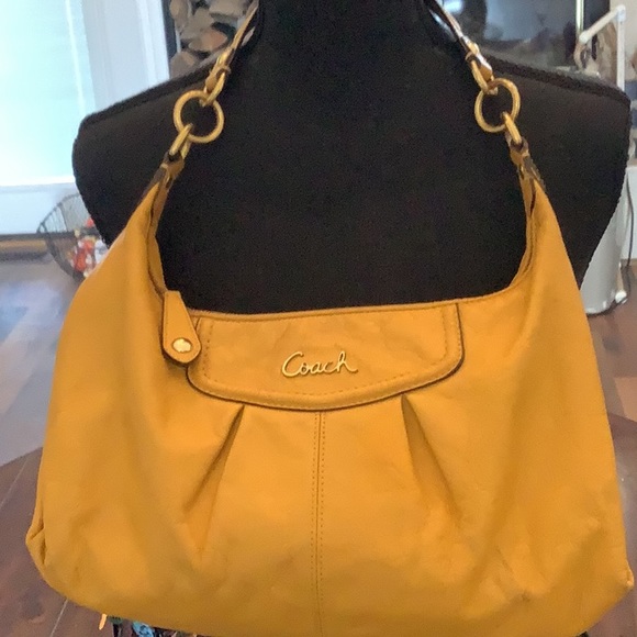 Coach Bags Vintage Coach Beautiful Mustard Yellow Poshmark